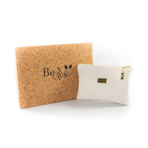 Be Paula 1 Light Beige Fabric Handbag