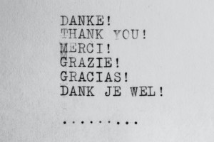 WE'RE ON ANNIVERSARY 4 Thank you